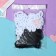 Hair elastic band "Mahrushka" (set of 100 pcs) classic, 2.5 cm, black white