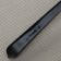 Spoon of plastic disposable "premium", 18 cm, black color