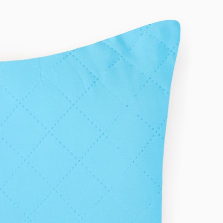 Pillow 40x40cm, blue, microfiber, PE 100%-1