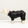 Kombinson on the buttons, size 8 (DS 23 cm, OG 30, Osh 22 cm), black