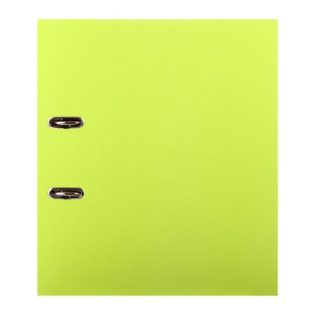 A4, 50 mm, Erichkrause Neon, arched mechanism, yellow folder-1