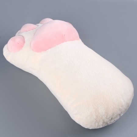 Soft toy "paw", 50 cm, milk-beam-beige color-1