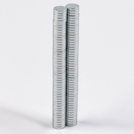 The magnet is neodymium, size 1 pc. - 5 × 5 × 1 mm, set 100 pcs.-2