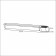 The driver for the Novotech overhead busbar. SMAL, 100W, 33x341x25.4 mm, white color