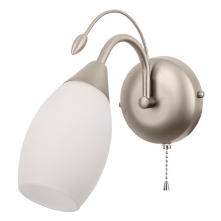 Brazniyvet 12121/1wsn MK, 1x40W, E14, 24.5x10x18.5 cm, silver color