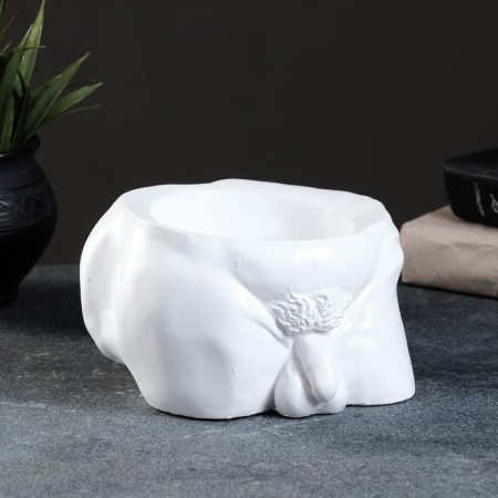 Kashpo - Officer "Favorite" White, 16x10x16cm-2