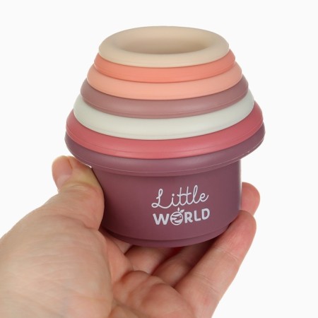 Silicone, nude, Mum & Baby cups-3