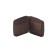 Male purse, lightning department, brown color