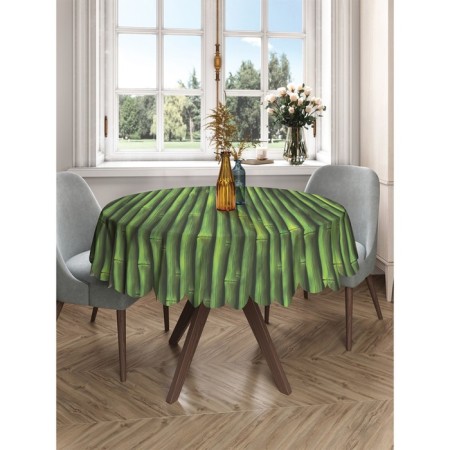Bambo stems, round, Saten, d = 150 cm on the table-2