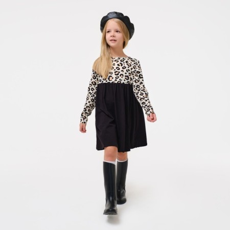 Children's dress with long sleeve KAFTAN "Trendy", size 32 (110-116)-3