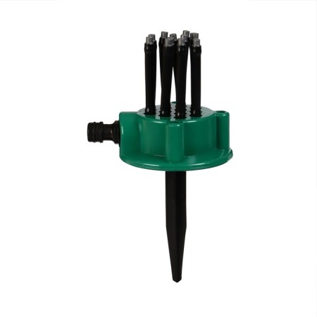 Distant sprayer, 12 nozzles, under connector, peak, plastic, Greengo-8