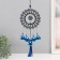 Wind music metal, plastic "from the evil eye" 5 bells 42x12x2.8 cm