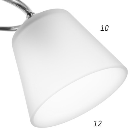 Chandelier 2015/5 E27 60W chrome 52x52x25 cm Bayerlux-5