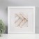 Photo frame Plastic "Mira" 25x25 cm, 641861-11, white (plastic screen)