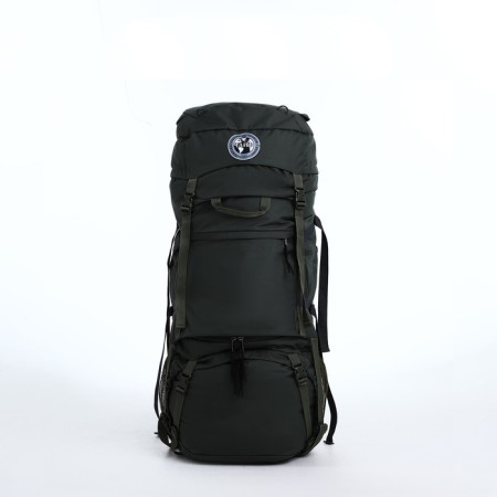Tourist backpack, TAIF, 90 l, a cord department, 2 outer pockets, Khaki color-1