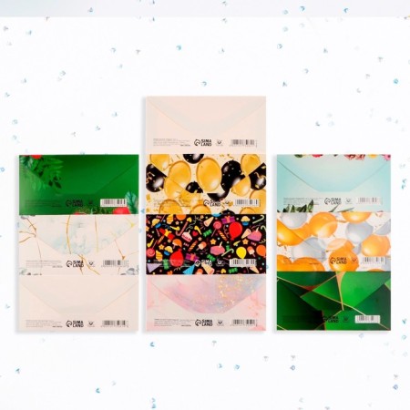 Set of envelopes for money "Congratulatory"-2