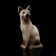 Porcelain figurine "Taika cat", Siam, 10cm