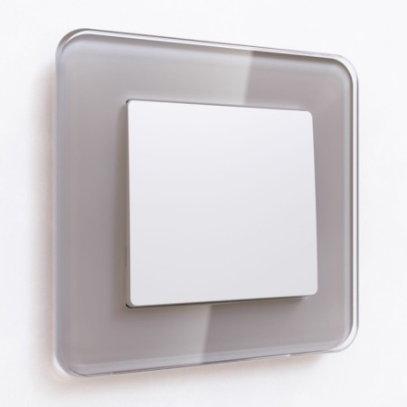 Switch W1110061, single -clavy, white matte-1