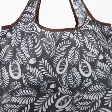 Household bag without fastening, black color-2