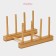 A stand for cutting boards and lines of the share, 17 × 10.5 cm, 3 places, bamboo