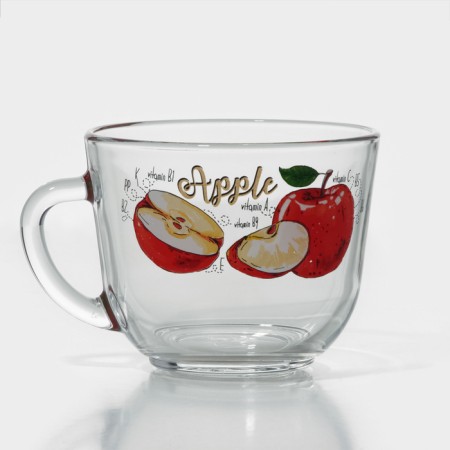 Glass Glass "Useful Fruits", 200 ml, mix