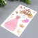 Tattoo on the body color "Princess outfits" with gold mix 12x7.5 cm
