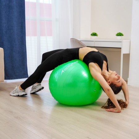 Fitball ONLYTOP D = 65 cm, 1000 g, semi -massage, MIX color-5