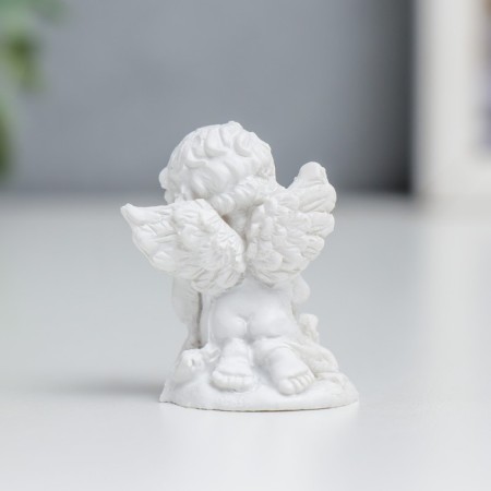 Polystone souvenir "Snowthrough angel with stars" mix 4x3x2.5 cm-4