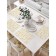 A set of napkins for setting the Golden Snowflake table, rectangular, size 32x46 cm, 4 pcs