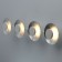 Galatea lamp, 4x6W Led 3000k silver 15x75x11 cm