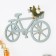 Decorative tree hooks "Bicycle with a bouquet of flowers" 22x40x3.5 cm