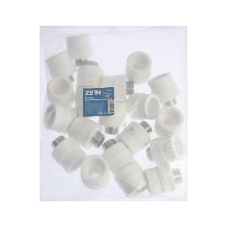 Combined Zein, polypropylene, external thread, d = 32 mm x 3/4 "-2