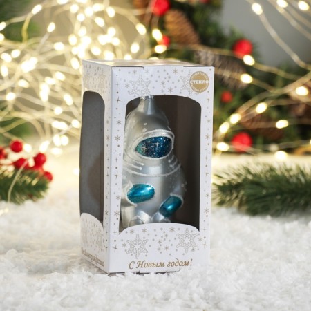 Christmas tree toy "Cosmonaut"-3