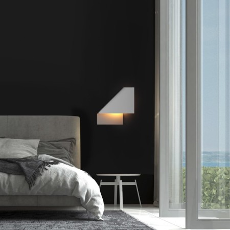 Wall lamp mantra luppi, GX53, 1x15W, 375x75x375 mm, white color-1