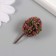 Artificial plant for creativity plastic "sakura" pink 2.3x3.6 cm