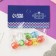 Hair cuffs "Nicky" (set 8 pcs +/- 3 pcs) Disco, 1.5x1.5 cm, mix
