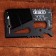 Survival map Black 8.5*5.5cm