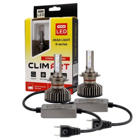 Automobile lamp LED CLIM ART H7K9A, 12V, PX26D (H7), 2 pcs