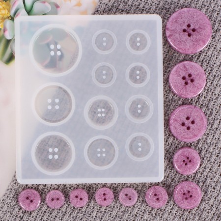 Form Silicone universal "buttons" 3 sizes