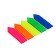 Bookmarks with adhesive edge plastic 12x45 mm 125l, Erichkrause, "Neon Arrows" mix