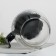 Kuvshin "Lantern", glass, 1.5 l, with a black lid