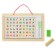 The board is bilateral, small, in the set of magnets with alphabet, a water -based marker, crayons, sponge