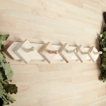 Hanger 5 hooks, linden "Dobroparov"-1