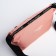 Youth bag with a zipper, pink color