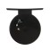 Inertial plastic coil, diameter 4.5 cm, black color, 501