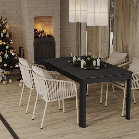Monyx chair, 570 × 580 × 770 mm, gray-beige color