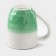Cosmos porcelain mug, 400 ml, green color
