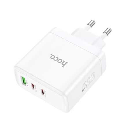 The N30, USB/2TYPE-C, 3 A, white-white network charger.-2