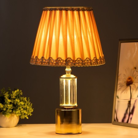 Board lamp "Kadi" E27 40W gold 25x25x42 cm Risalux-1