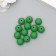 Busina silicone "Round" green d = 1.2 cm